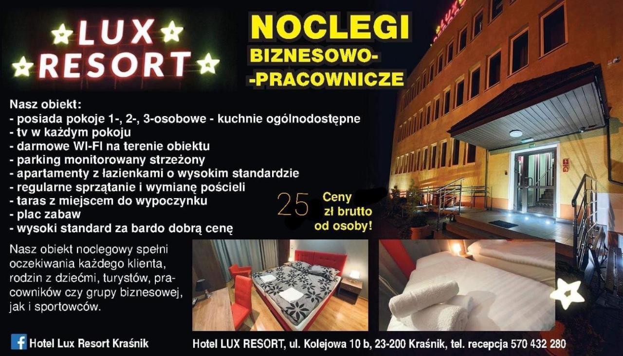 Lux Resort Kraśnik Buitenkant foto
